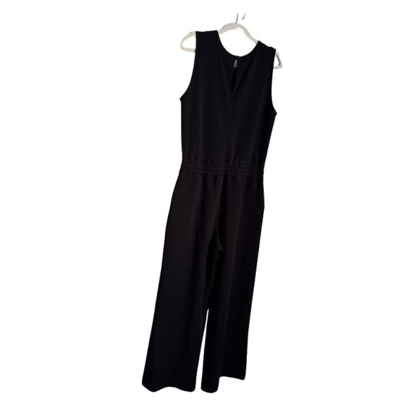 Spanx AirEssentials Sleeveless Wide Leg Jumpsuit - Black - XL - Picture 5 of 5